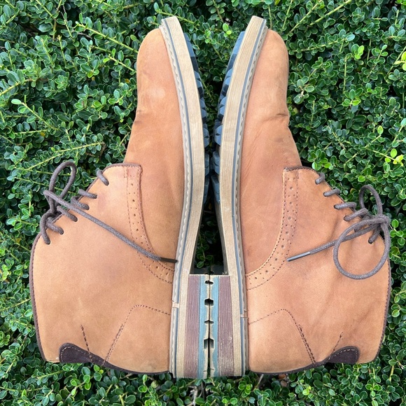 Arkbird Brown Leather Chukka Mens Boots Size 9 FNZ18012 main image 11